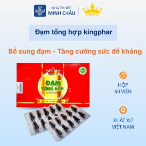 Đạm tổng hợp kingphar - Bổ sung vitamin và khoáng chất, kẽm cho cơ thể, tăng đề kháng