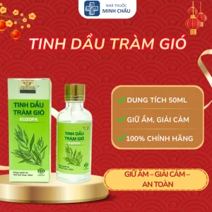 Kingphar Dầu Tràm Gió 20ml – Nguyên Chất, Giúp Giữ Ấm Và Giải Cảm